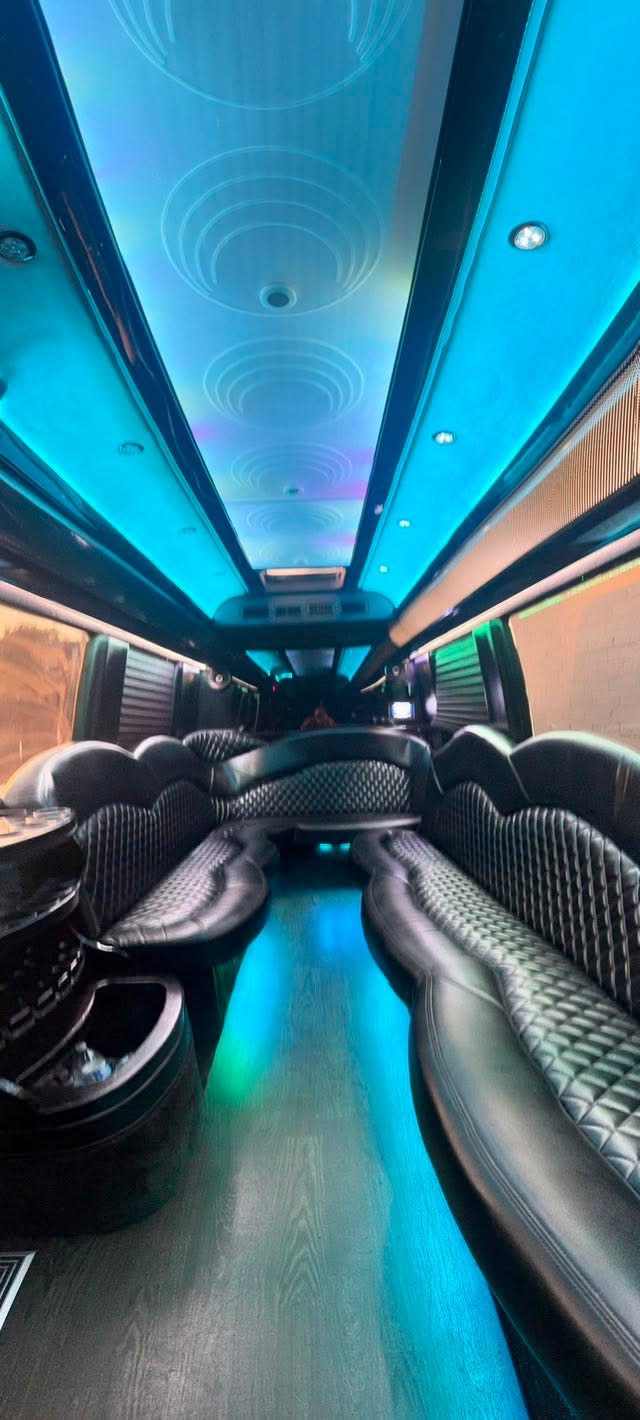 The Classic Party Bus Interior