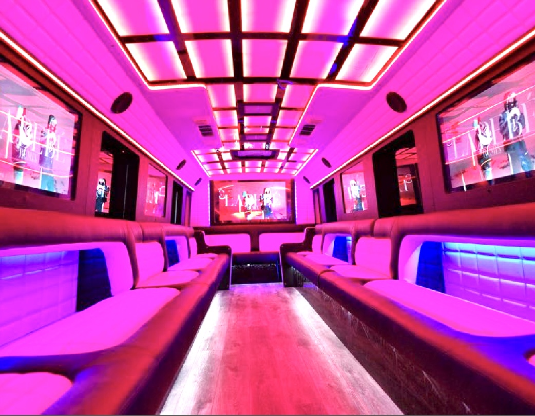 The Grande Party Bus Interior